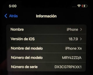 iPhone Xr Negro