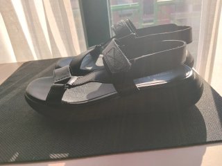 Sandalias Geox Negras Mujer