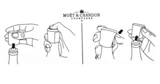 Tapon Moet & Chandon Dorado
