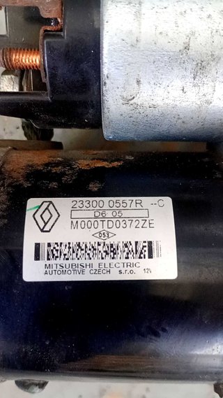 MOTOR ARRANQUE Renault Megane IV Berlina 5P (12.2015->)
