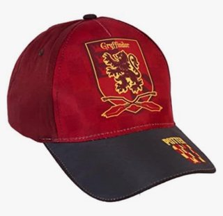 Gorra Harry Potter Gryffindor Roja y Negra