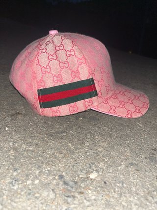 Berretto Gucci Rosa GG Monogram