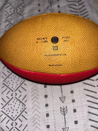 Balón Fútbol Americano San Francisco 49ers NFL