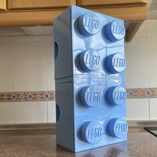 Cajonera LEGO Blu a 8 spigolo