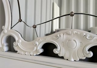 Espejo Antiguo Vintage de 1900 Madera de castaño