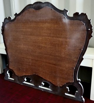 Espejo Antiguo Vintage de 1900 Madera de castaño