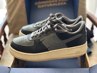 Zapatillas Nike Air Force 1 Negras y Grises