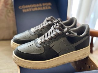 Zapatillas Nike Air Force 1 Negras y Grises