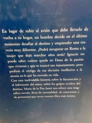 Libro Pasiones Romanas María de La Pau Janer
