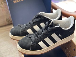 Adidas Campus Zapatilla Negra y Blanca