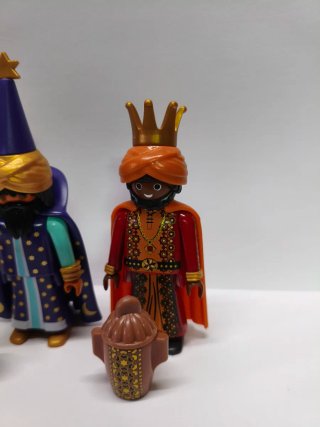 Playmobil Reyes Magos con Cofre y Regalos