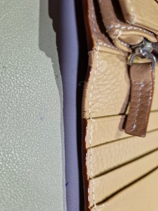 Billetera Tous Piel Beige