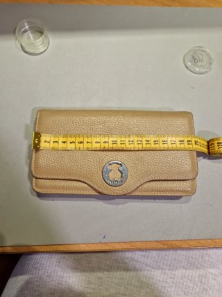 Billetera Tous Piel Beige