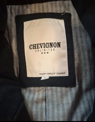 Chaqueta Chevignon Talla XL Negra
