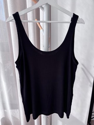 2 Camisetas Zara Talla L Negras y Grises Canalé