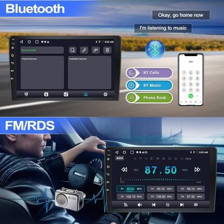 CAMECHO Android15 2+64G AutoRadio 9.7'' Opel Astra