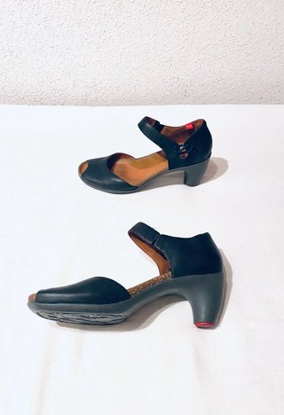 Camper - Sandalias azules de tacón talla 38