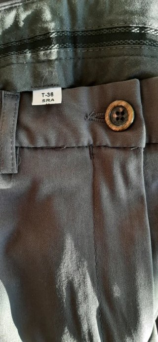 Pantalones grises dos tonos