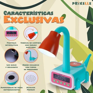 PRIXELLE Kronosaur Despertador Infantil