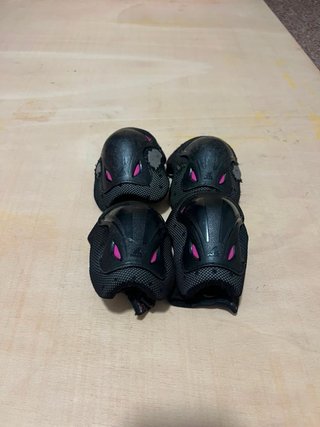Patines Rosas y Morados con Protecciones