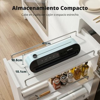 AIRMSEN Envasadora Vacío 6en1 Automática Verde