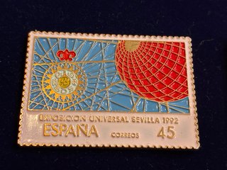 2 Colecciones Pins EXPO'92 Sevilla - 12 Pins