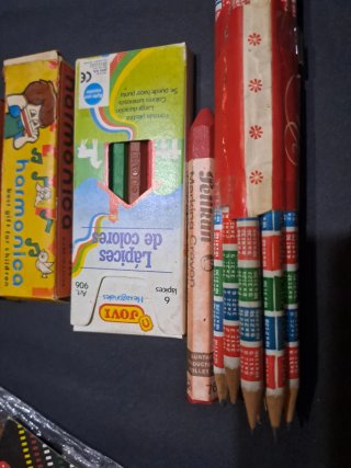Material Escolar EGB: Lápices, Regla, Gomas