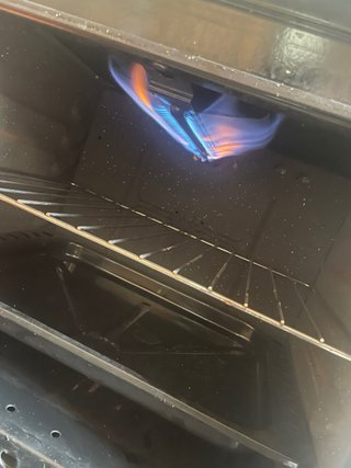Cocina y horno de gas