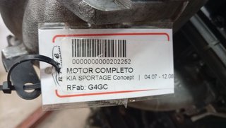 MOTOR COMPLETO KIA SPORTAGE Concept