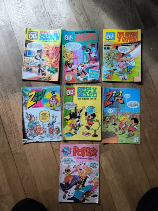 Lote de tebeos antiguos de Mortadelo y Filemón