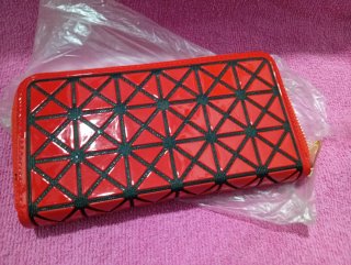 Cartera de mano mujer roja nueva