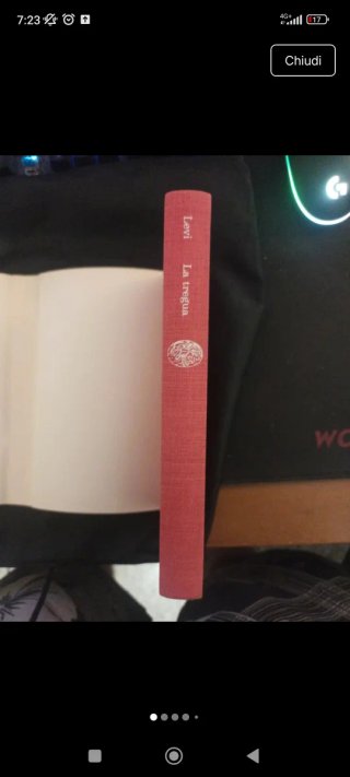 Primo Levi - La tregua 1963 - Sesta edizione