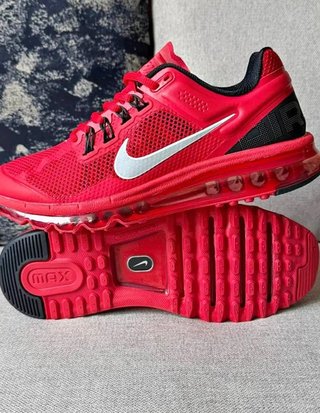 Nike Air Max 2013 Rojo Blanco