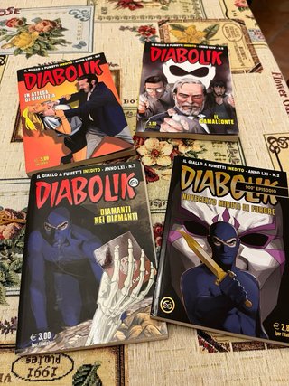 Stock fumetti Diabolik