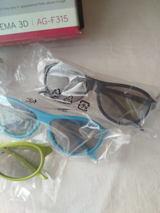 Caja 4 gafas  LG Cinema 3D nuevas