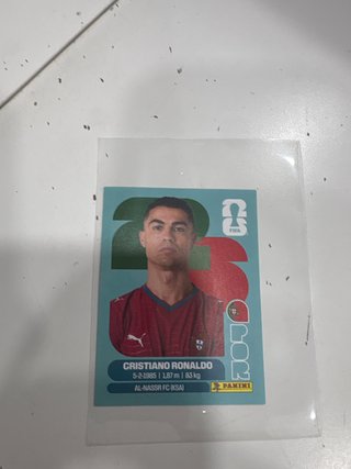 Cromo Cristiano Ronaldo Panini 2026