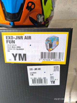 Casco Scorpion Exo Junior Fun Azul