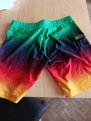 Bañador Billabong Hombre Verde/Rojo