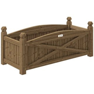 Jardinera de madera