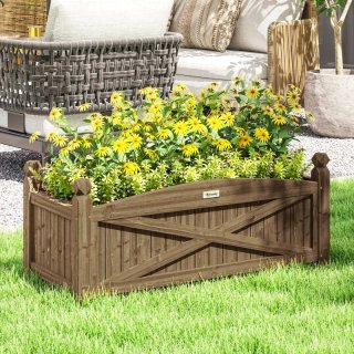 Jardinera de madera