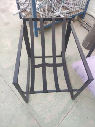 Juego de 3 sillones de jardín