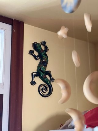 Salamandra Decorativa pared