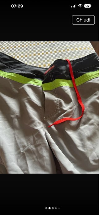 Boxer mare uomo grigio e verde