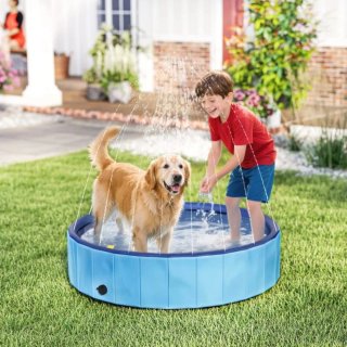 Piscina para mascotas plegable