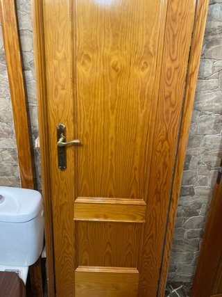 Puerta de madera 62,5 cm