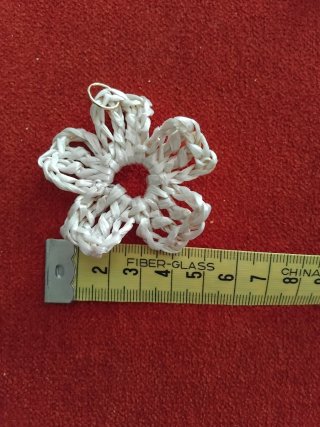 Set orecchini + ciondolo rafia
