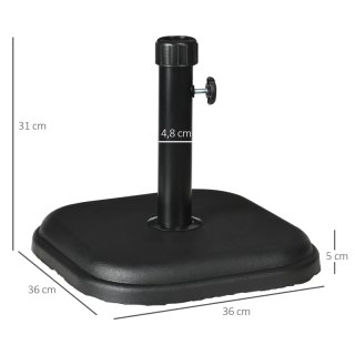 Base per ombrellone da giardino