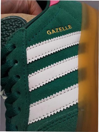 Adidas Gazelle Indoor Verde Rosa Talla 36