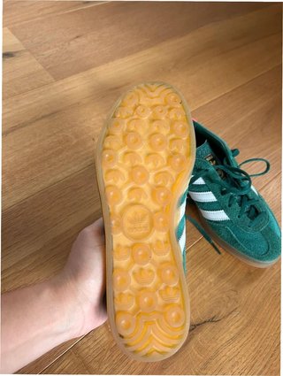 Adidas Gazelle Indoor Verde/Rosa Talla 40