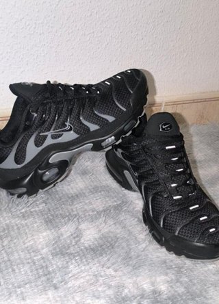 Zapatillas Nike Air Max Plus TN Negras/Plata